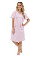 Linear Pastel 40L Nightdress - Pink