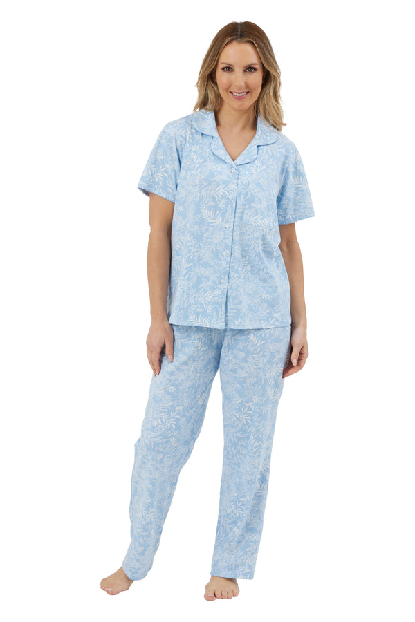 Linear Pastel Pyjama - Blue
