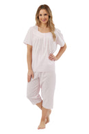 Dobby Spot Pyjama - Pink