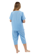 Dobby Spot Pyjama - Blue