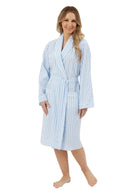 Seersucker Wrap - Blue