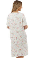 Satin Nightdress - Floral