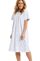 Spring Garden Nightdress - Blue