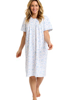 Spring Garden Nightdress - Blue