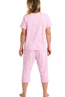 Dotty Floral 3/4 Pyjama - Pink