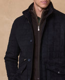 Glenveigh Quilted Jacket - Navy