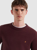 Maidstone Round Neck Sweatshirt - Bordeaux