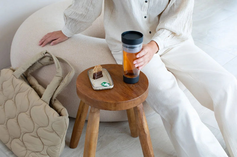 Make & Take Travel Tea Cup - Dark Grey