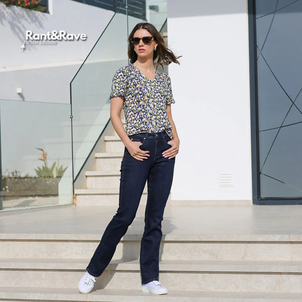 Maud Bootcut Jean - Mid Blue