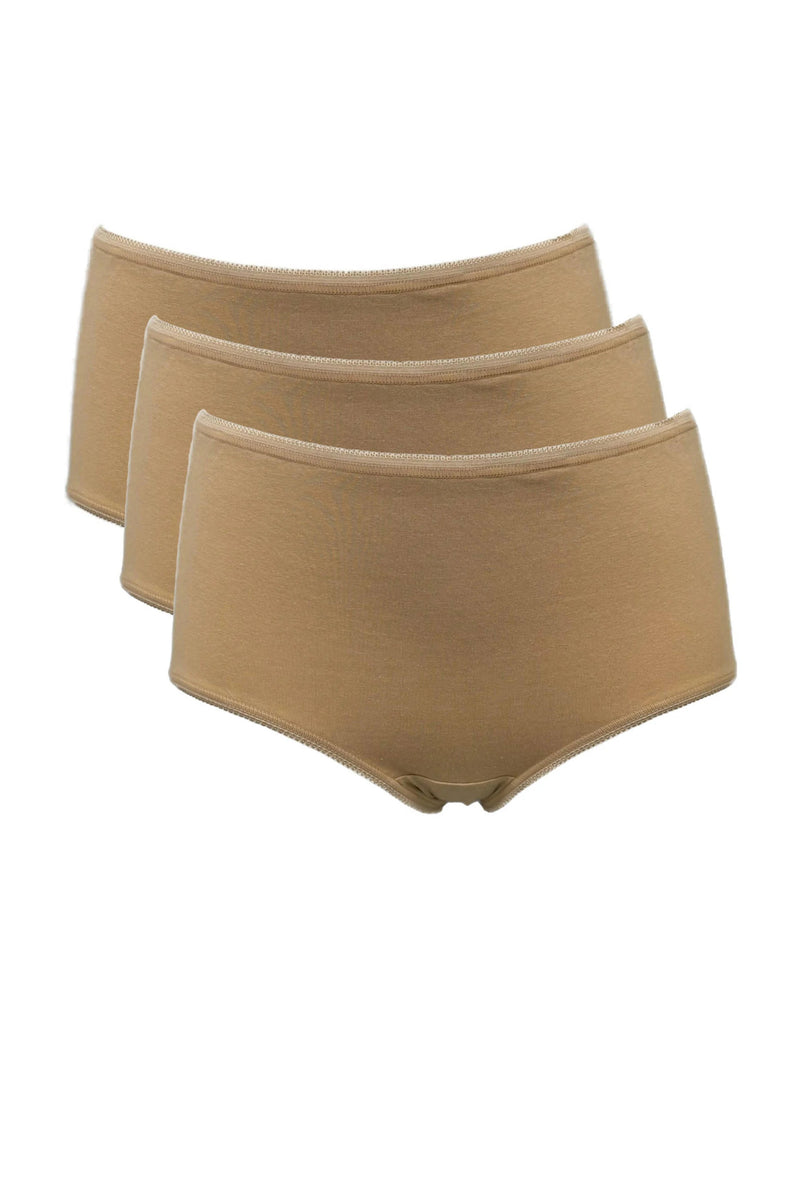 My Basic 3 Pack Full Brief - Powder