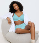 True Shape Sensation Bra T W01 - Silver Blue