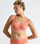 Zero Feel Bliss Soft Bra - Lovely Apricot