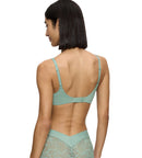 Body Make-Up Illusion Lace Bra WP - Misty Turquoise