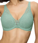 Body Make-Up Illusion Lace Bra WP - Misty Turquoise