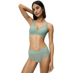 Body MakeUp Illusion Lace Shorty - Misty Turquoise