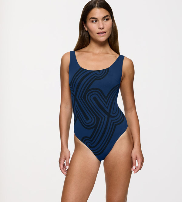 Flex Smart Summer Swimsuit - Dark Blue Combi