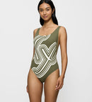Flex Smart Summer Swimsuit - Green Combo