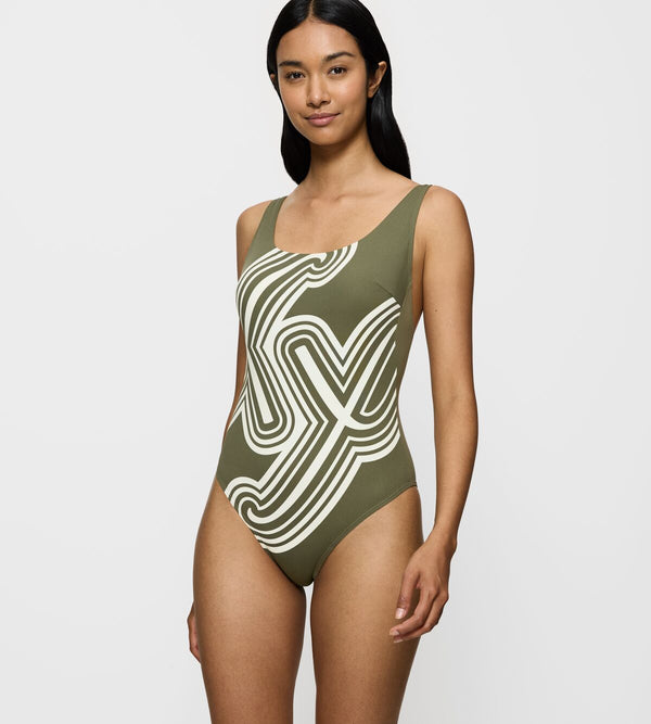 Flex Smart Summer Swimsuit - Green Combo