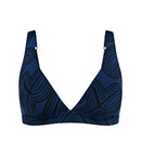 Smart Summer Plunge Bikini - Dark Blue Combi