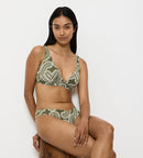 Smart Summer Plunge Bikini - Green Combo