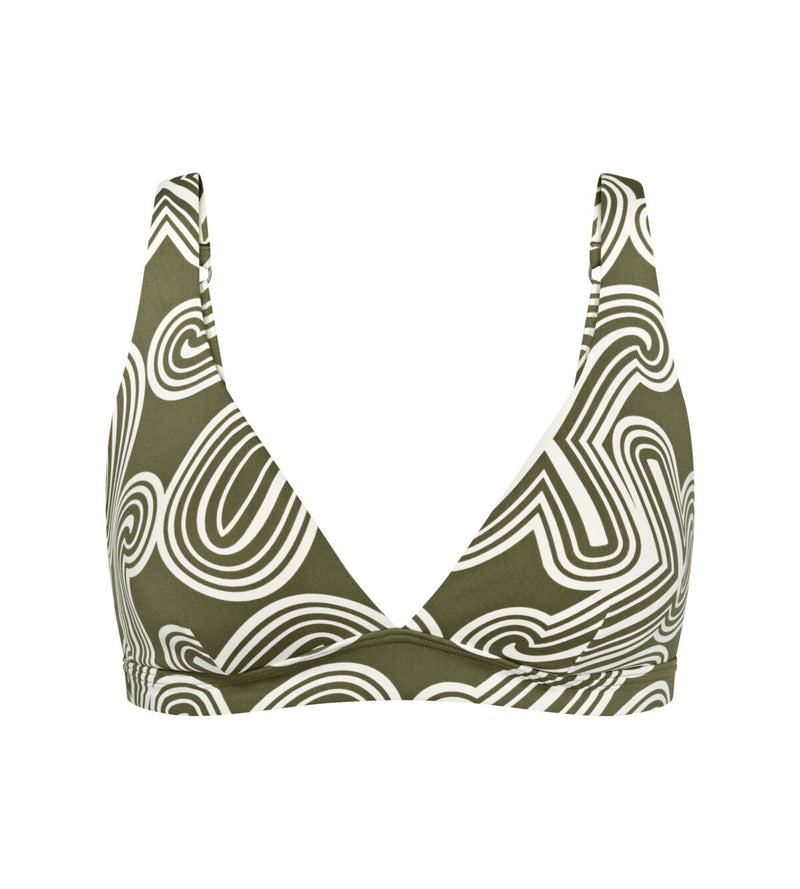 Smart Summer Plunge Bikini - Green Combo