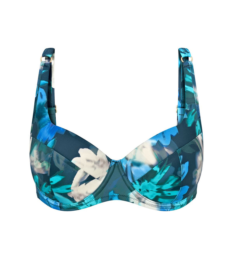 Summer Fleur Bikini - Turquoise Multi