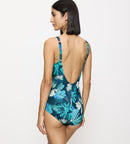 Summer Fleur Swimsuit - Turquoise Multi