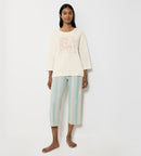 Mix & Match 7/8 Top - Beige