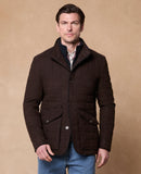 Glenveigh Quilted Jacket - Chocolate Brown