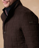 Glenveigh Quilted Jacket - Chocolate Brown