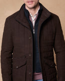 Glenveigh Quilted Jacket - Chocolate Brown