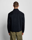 Zip Through Overshirt - Dark Navy