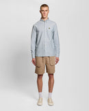 Stripe Oxford Shirt - Everglade/white