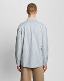 Stripe Oxford Shirt - Everglade/white