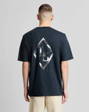 ChromeEagle Graphic T-Shirt - Dark Navy/white