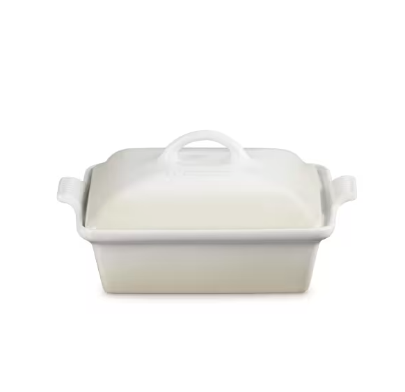 23cm Heritage Square Dish - Meringue