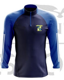1/4 Zip Track - Navy/royal