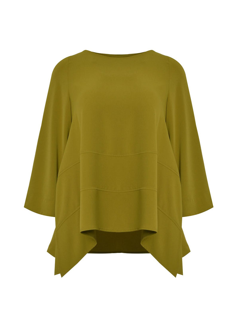 PLAIN TOP - Mustard