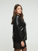 Sequin Jacket - Black