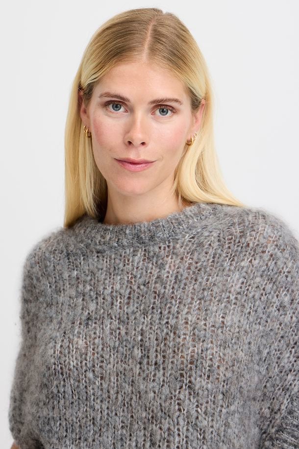 Metta Sleeveless Jumper - Grey Melange