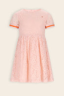 Mila Lace Dress - Pale Blush