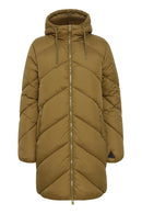 Bomina 6 Long Padded Jacket - Military Olive