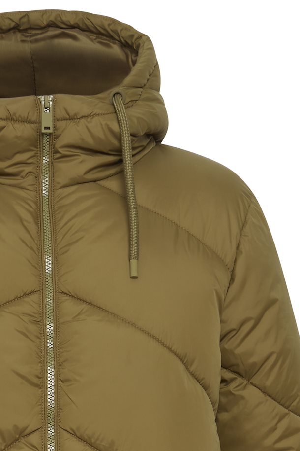 Bomina 6 Long Padded Jacket - Military Olive