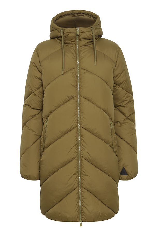Bomina 6 Long Padded Jacket - Military Olive