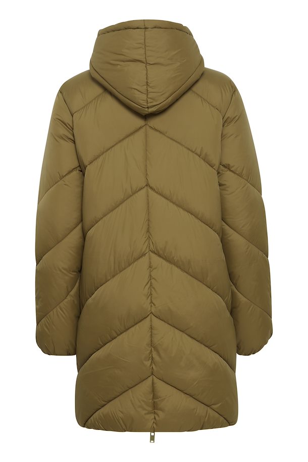 Bomina 6 Long Padded Jacket - Military Olive