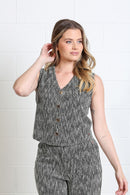 Miranda Waistcoat - Black