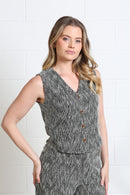 Miranda Waistcoat - Black