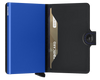 Miniwallet - Matte Black & Blue