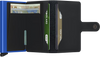 Miniwallet - Matte Black & Blue