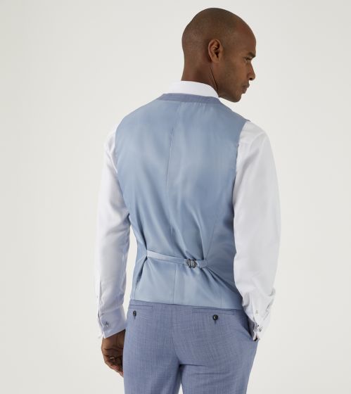 Redding Waistcoat - Sky Blue